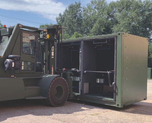 Deployable Military Shooting Range – CONTINEST | Space to go