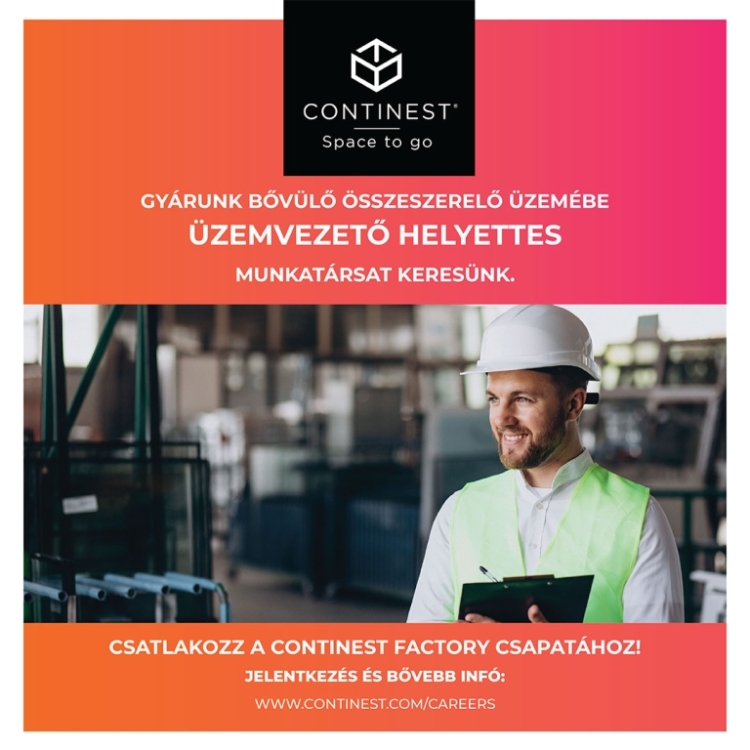 Összeszerelő üzem – üzemvezető helyettes