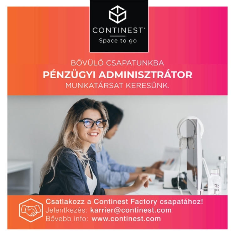 Pénzügyi adminisztrátor