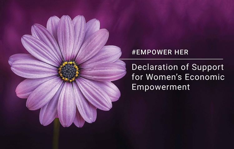 Declaration of Support for Women’s Economic Empowerment