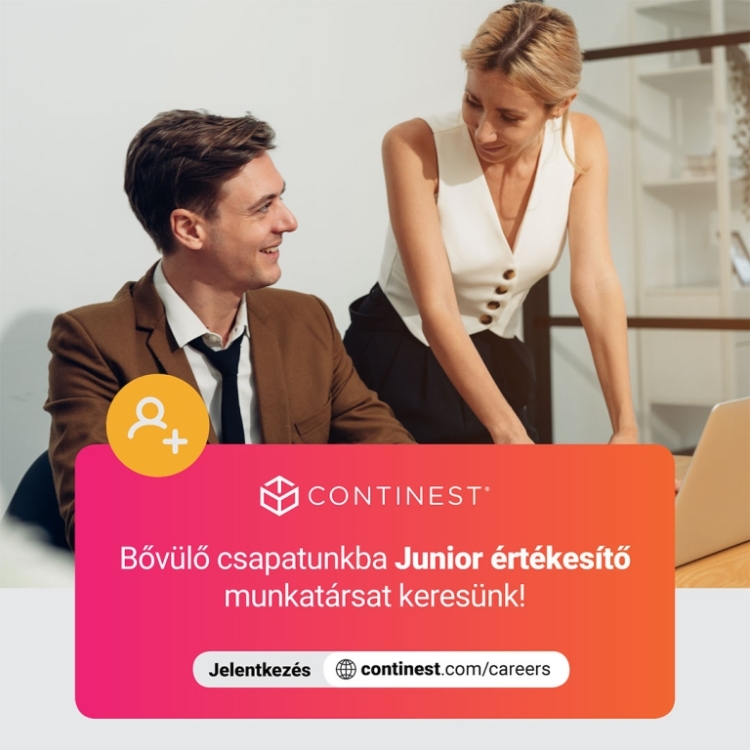 Junior értékesítő